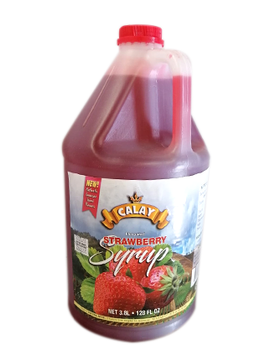 Calay Syrup Strawberry 3.8 litre