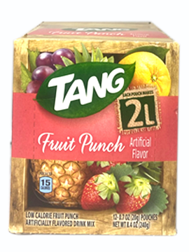 Tang Soft Drink Fruit Punch 12x35g