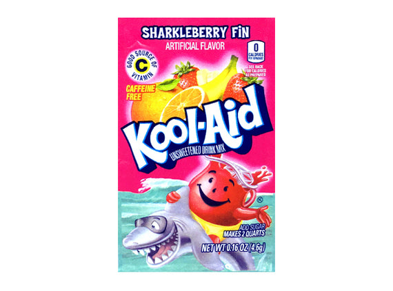 Kool Aid Soft Drink Mix Sharkleberry 48x6.5g
