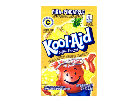 Kool Aid Soft Drink Pina Pineapple 48x6.5g