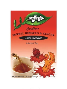 Dalgety Sorrel/Hibiscus & Ginger 18 Tea Bags